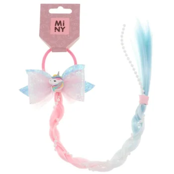 Miny Hiuskoristeet Ja Hiustenhoitovälineet^Lasten Hiuslisäke Hiuslenkillä Yksisarvinen