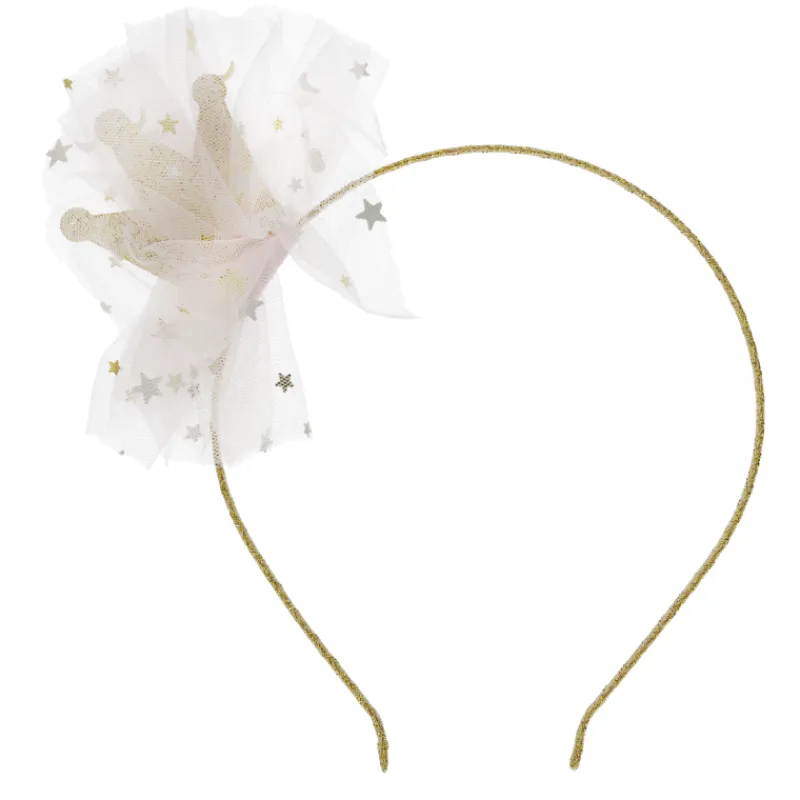 lasten-hiuspanta-miny-kruunu-t-fqmIiLyG-0.webp Miny Hiuskoristeet Ja Hiustenhoitovälineet^Lasten Hiuspanta Kruunu Tyllillä