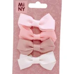 Miny Hiuskoristeet Ja Hiustenhoitovälineet^Lasten Hiuspinni Rusetti 4 Kpl/pkt