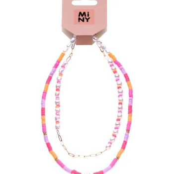 Miny Korut Ja Kellot^Lasten Kaulaketju Helmet 2-rivinen