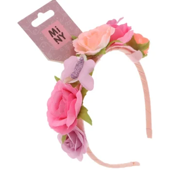 Miny Hiuskoristeet Ja Hiustenhoitovälineet^Lasten Kukkapanta Ruusuilla