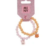 Miny Korut Ja Kellot^Lasten Rannekoru 2 Kpl Eläinhahmo