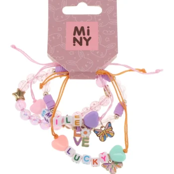 Miny Korut Ja Kellot^Lasten Rannekorusetti 4 Kpl Helmet