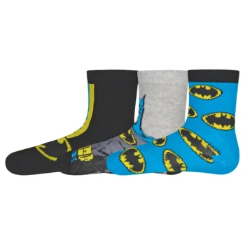 Batman Lasten Sukat Ja Sukkahousut-Lasten Sukat 3 Pr/pkt