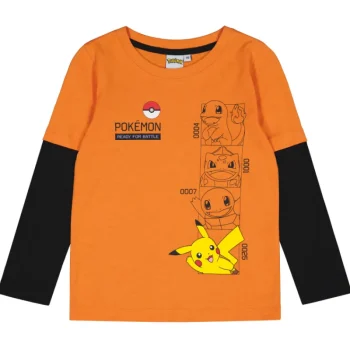 Pokemon Lasten Sisävaatteet-Lasten Trikoopusero Tuplahihoilla Pokémon