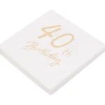 Let's Party Teemajuhlat-Lautasliina 20 Kpl 40v