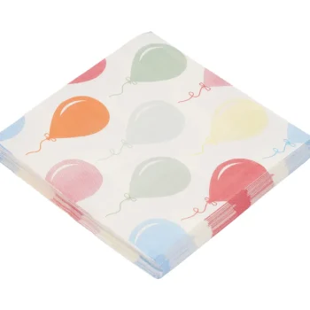 Let's Party Lasten Juhlat-Lautasliina 20 Kpl 33 Cm Ilmapallo