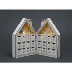 Kotikulta Koristevalot-LED-joulukalenteri Talo