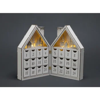 Kotikulta Koristevalot-LED-joulukalenteri Talo