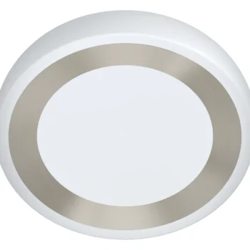 Eglo Sisävalaisimet-LED-kattovalaisin Ruidera Valkoinen/hopea