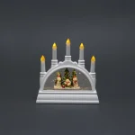 Kotikulta Koristevalot-LED-kynttelikkö Koirat