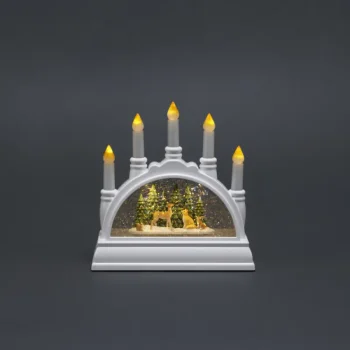 Kotikulta Koristevalot-LED-kynttelikkö Metsäeläimet