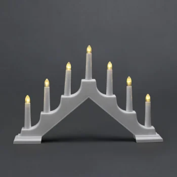 Kotikulta Koristevalot-LED-kynttelikkö Paristokäyttöinen