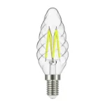 Airam Lamput-LED-kynttilälamppu Kierre 3,7 W E14 Filam. 470 Lm