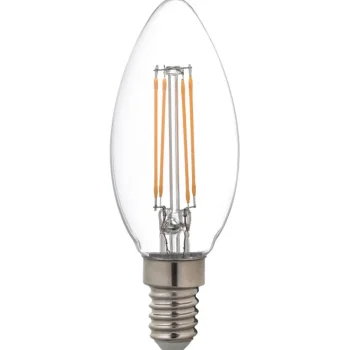 Airam Lamput-LED-kynttilälamppu Kirkas 4,5 W E14 Filam. 470 Lm 360u00b0