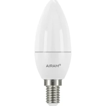 Airam Lamput-LED-kynttilälamppu, Opaali, 3 W E14 250 Lm