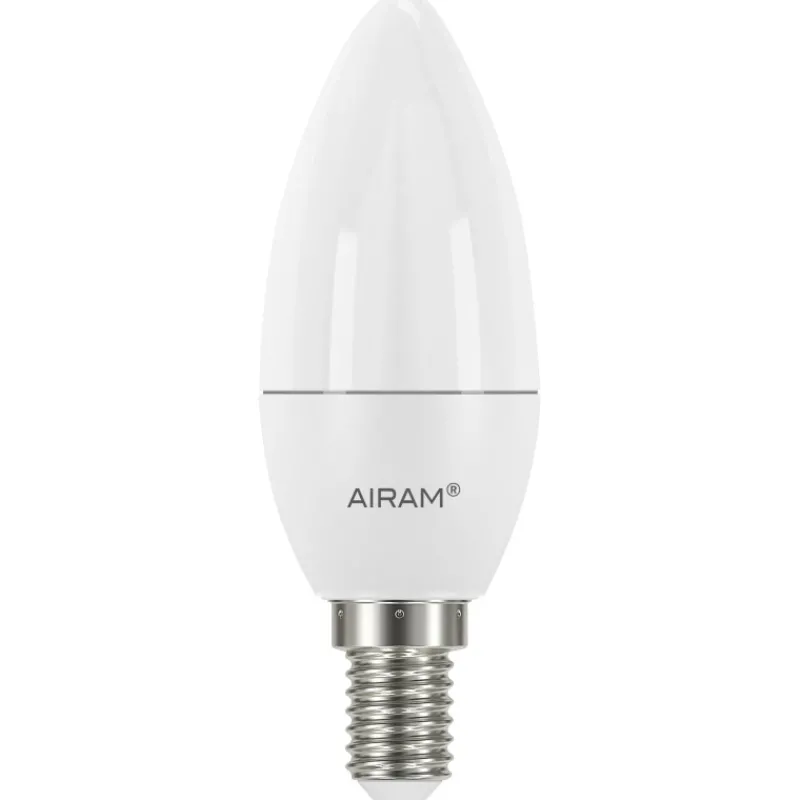 led-kynttillamppu-opaali-49-w-OkToaATj-0.webp Airam Lamput-LED-kynttilälamppu, Opaali, 4,9 W E14 470 Lm