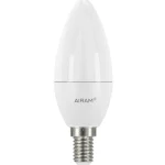 Airam Lamput-LED-kynttilälamppu, Opaali 7,2 W E14 806 Lm