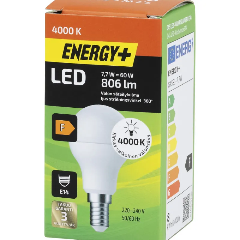 led-lamppu-806-lm-4000-k-g45-e-ZpoaCmhw-0.webp Energy+ Lamput-LED-lamppu 806 Lm 4000 K G45 E14