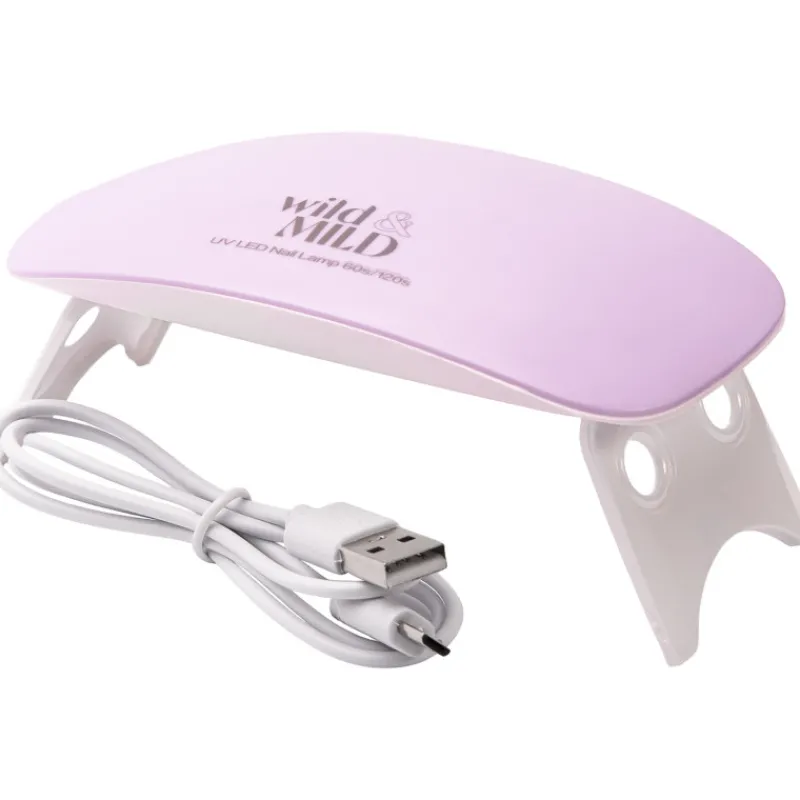 led-lamppu-wildmild-geelilakan-IqeBZClZ-0.webp Wild&mild Kynsikosmetiikka^LED-lamppu Geelilakan Kovettamiseen