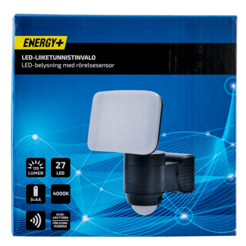 led-liiketunnistinvalo-energy-zgQZlfzk-0.webp Energy+ Ulkovalaisimet-LED-liiketunnistinvalo , Paristokäyttöinen