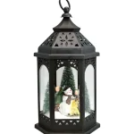 Kotikulta Koristevalot-LED-lyhty Lumiukko