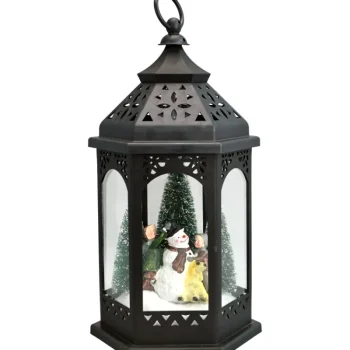 Kotikulta Koristevalot-LED-lyhty Lumiukko