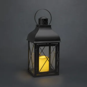 Kotikulta Koristevalot-LED-lyhty Metalli