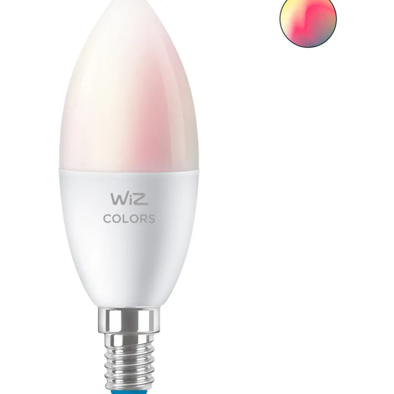 led-lylamppu-wiz-rgbwhite-470l-pOIUsUry-0.webp Wiz Lamput-LED-älylamppu RGB+WHITE 470lm Wi-Fi C37 E14