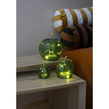 Kotikulta Koristevalot-LED-omena 15 Cm Vihreä