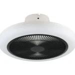 Eglo Sisävalaisimet-LED-tuuletinvalaisin Kostrena Valkoinen/musta 3 X 8,5 W, IP20