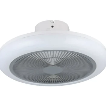 Eglo Sisävalaisimet-LED-tuuletinvalaisin Kostrena Valkoinen/harmaa 3 X 8,5 W, IP20