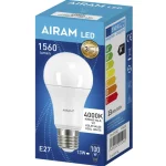 Airam Lamput-LED-vakiolamppu 13,5W E27 4000K 1560lm