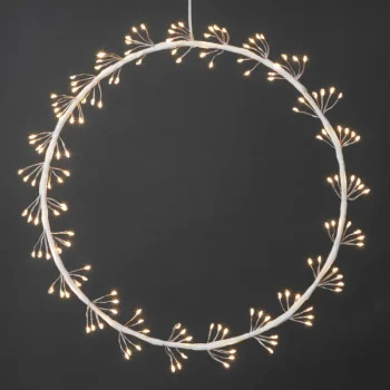 Kotikulta Koristevalot-LED-valokranssi 144 LED