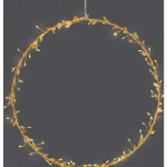 Star Trading Koristevalot-LED-valokranssi Winny 38 Cm Kulta