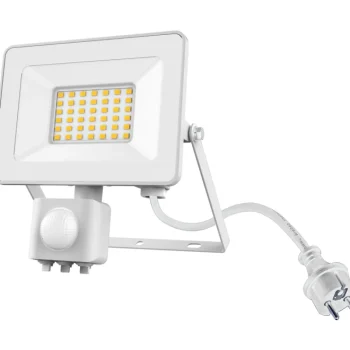 Led Energie Ulkovalaisimet-LED-valonheitin 30W PIR 4000K 3000lm IP44 Valkoinen