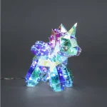 Kotikulta Koristevalot-LED-yksisarvinen RGB 20 Cm