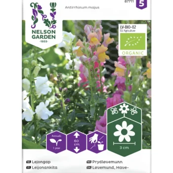 Nelson Garden Basic Kasvien Ja Nurmikonsiemenet-Leijonankita Siemen Seos Organic