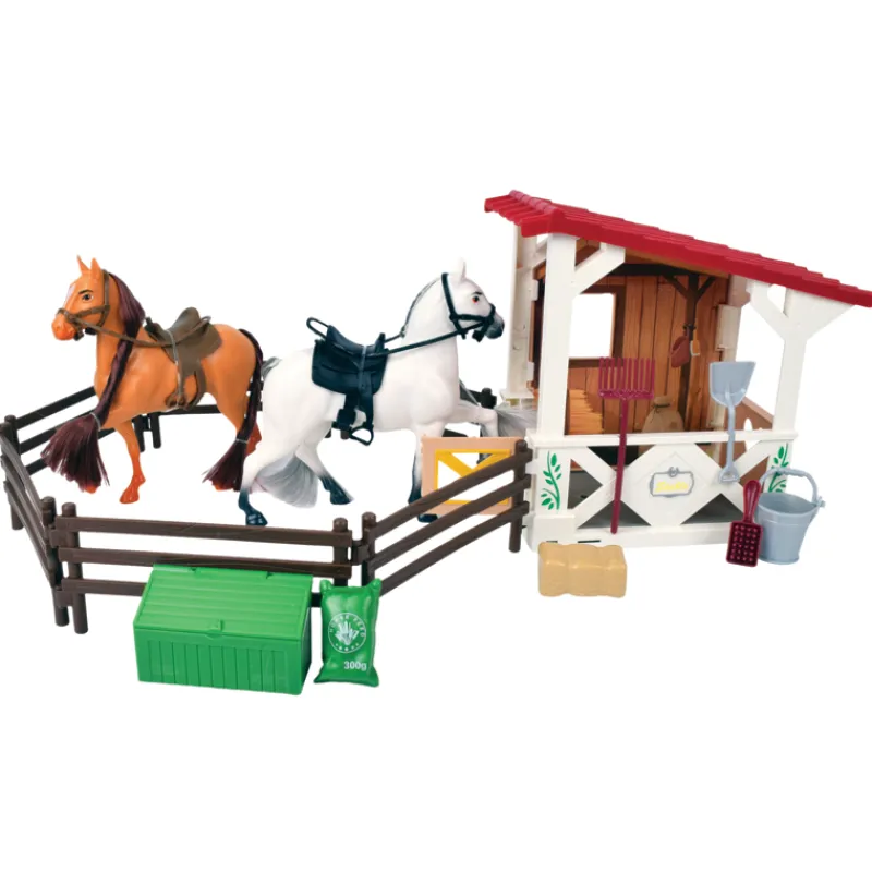 leikkisetti-talli-ja-2-hevosta-lBtMPUMg-0.webp Sisälelut^Leikkisetti Talli Ja 2 Hevosta