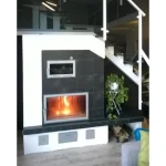 Pisla Kiuas- Ja Takkatarvikkeet-Leivinuuniluukku HTT331 Satiinikromi