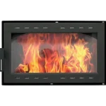 Pisla Kiuas- Ja Takkatarvikkeet-Leivinuuniluukku HTT331 Satiinimusta