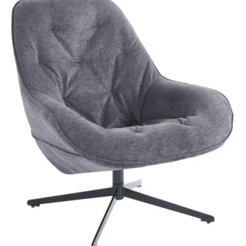 Tenstar Huonekalut-Lepotuoli Bella Tummanharmaa