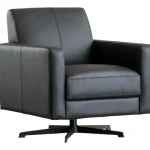 Tenstar Huonekalut-Lepotuoli Jackie Musta