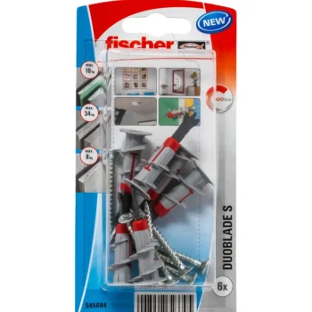 Fischer Naulat Ja Ruuvit-Levyankkuri Duoblade + Ruuvit 6 Kpl