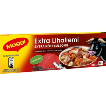Maggi Mausteet Ja Liemivalmisteet^Lihaliemikuutio 16 Kpl 168 G Extra
