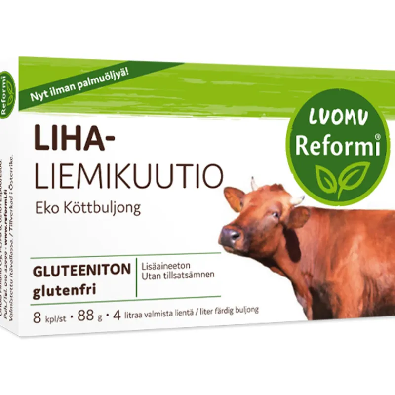 lihaliemivalmiste-luomu-8-kpl-qmgLYwPv-0.webp Reformi Mausteet Ja Liemivalmisteet^Lihaliemivalmiste Luomu 8 Kpl 88 G