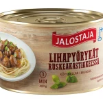 Jalostaja Säilykkeet^Lihapyörykät 400 G Ruskeakastikkeessa