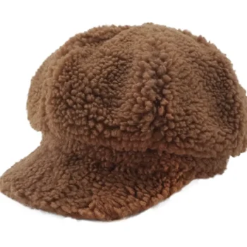 Miny Naisten Asusteet-Lippalakki Teddy Ruskea