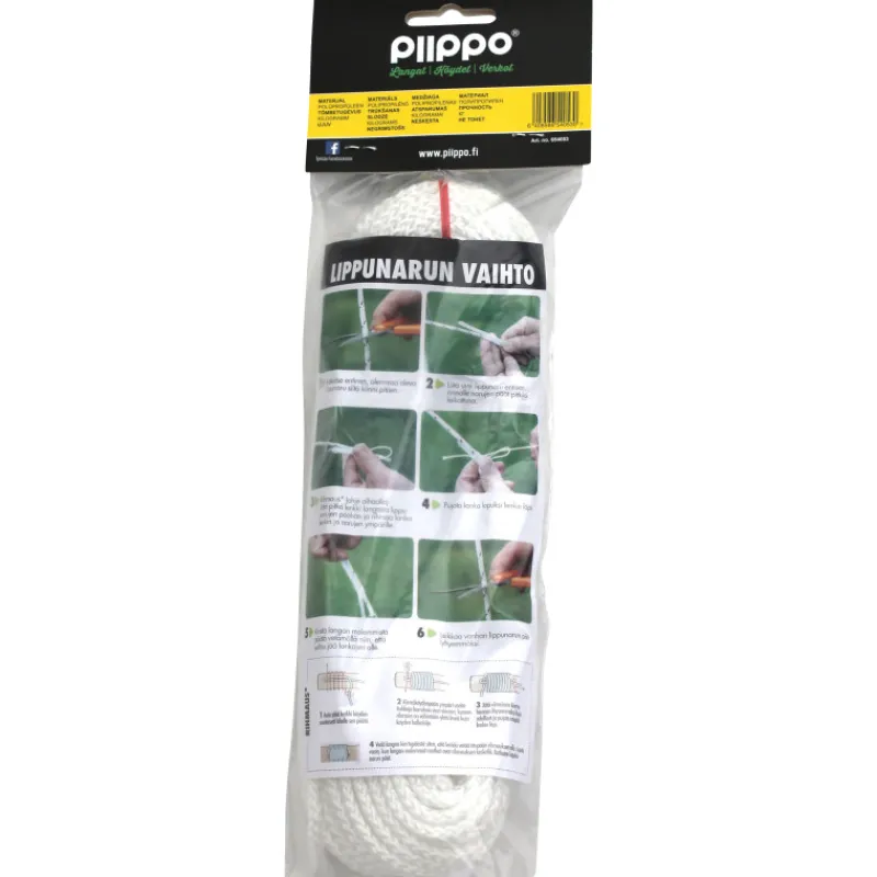 lippunaru-55-mm-x-25-m-zcHHAfui-0.webp Piippo Kettingit, Köydet Ja Kuormansidonta-Lippunaru 5,5 Mm X 25 M