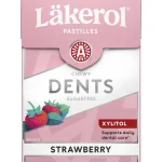 Purukumit^Läkerol Dents 85 G Strawberry Pastilli